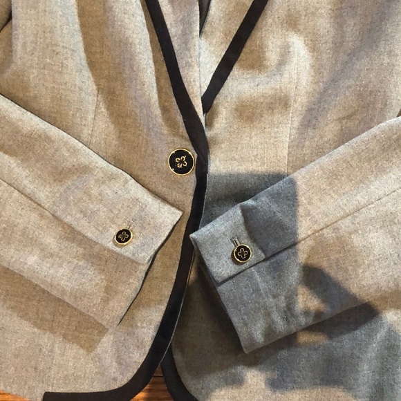 Merona grey blazer in sz 2 - Picture 3 of 8